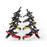 DBK Special Parts (Ducabike) Adjustable Rearsets for the Ducati Streetfighter V2 DBK Special Parts (Ducabike) Adjustable Rearsets for the Ducati Streetfighter V2